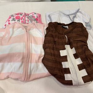 4 misc baby sleep sack bundle